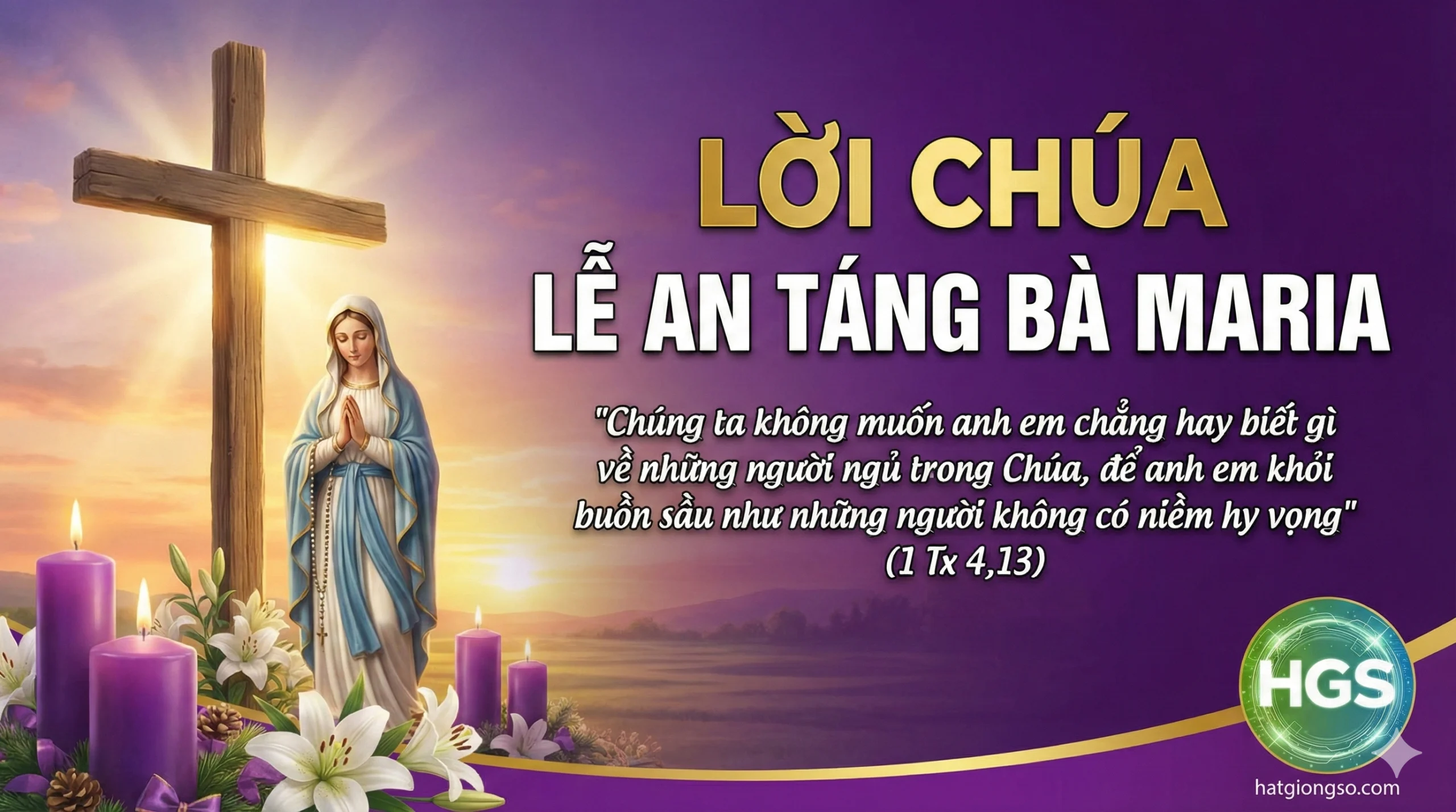 Chia sẻ Lời Chúa Lễ An Táng - Mùa Vọng