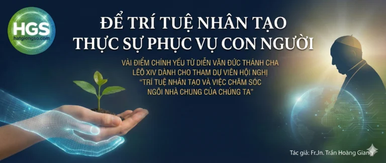ĐỂ AI THỰC SỰ PHỤC VỤ CON NGƯỜI
