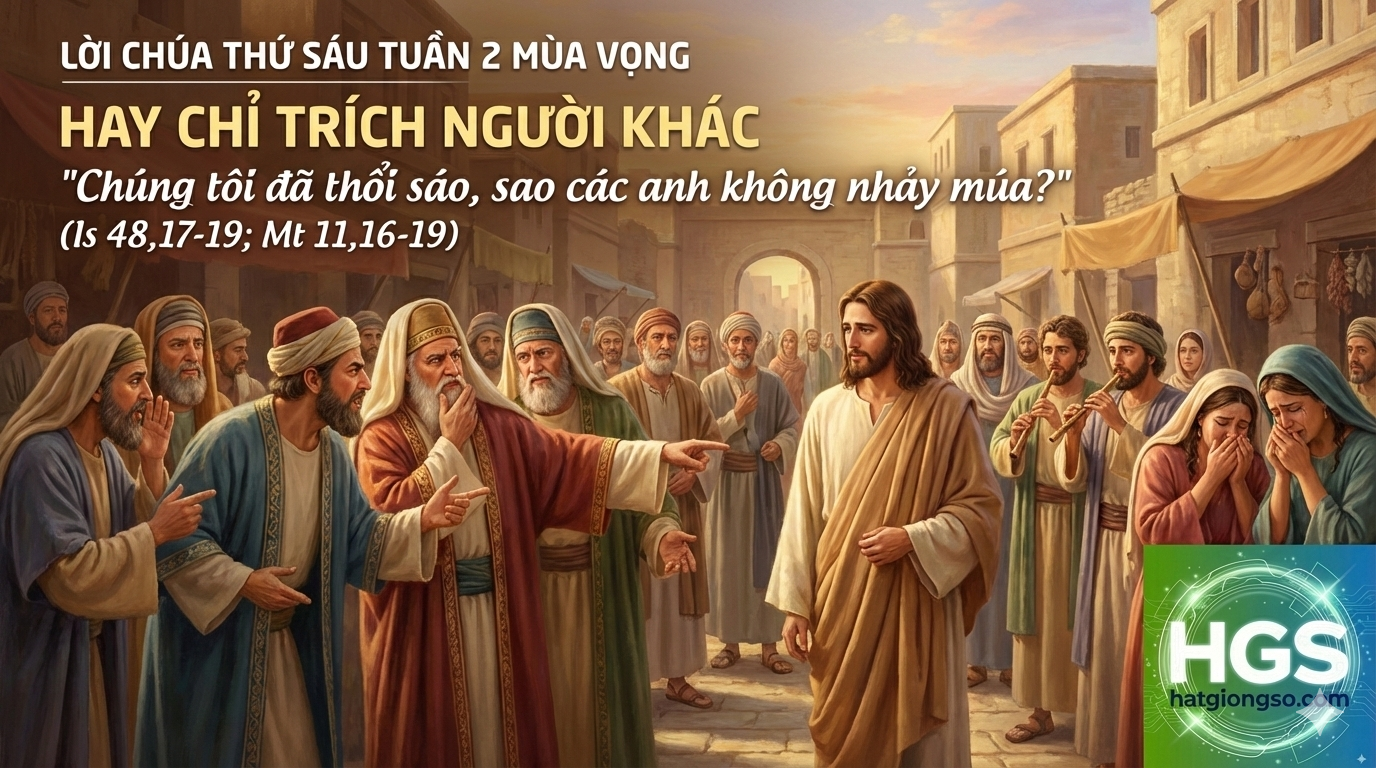 THỨ 6 - TUẦN II - MÙA VỌNG