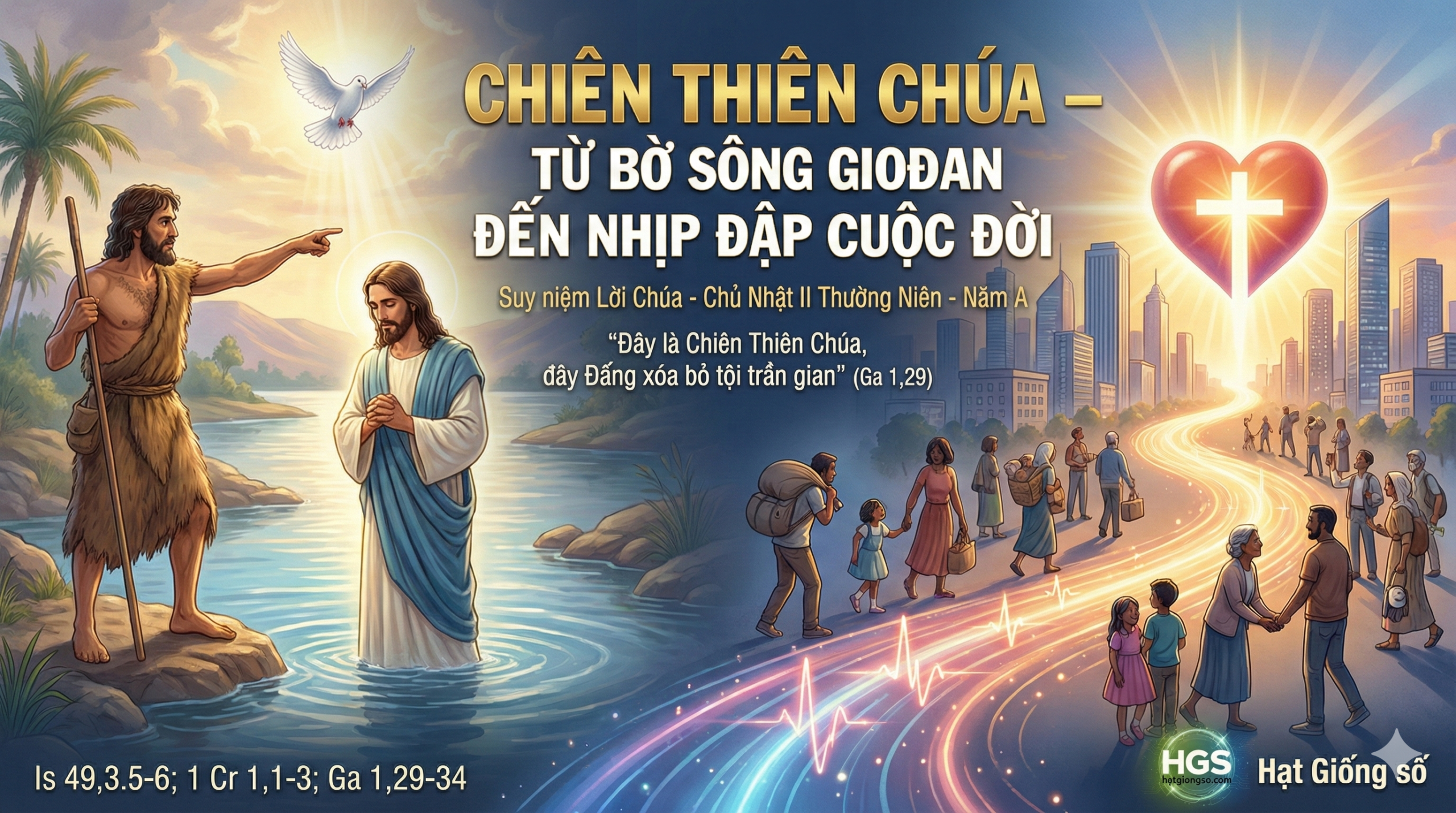 Suy niệm Lời Chúa - Chúa Nhật Thứ II Thường Niên – Năm A
