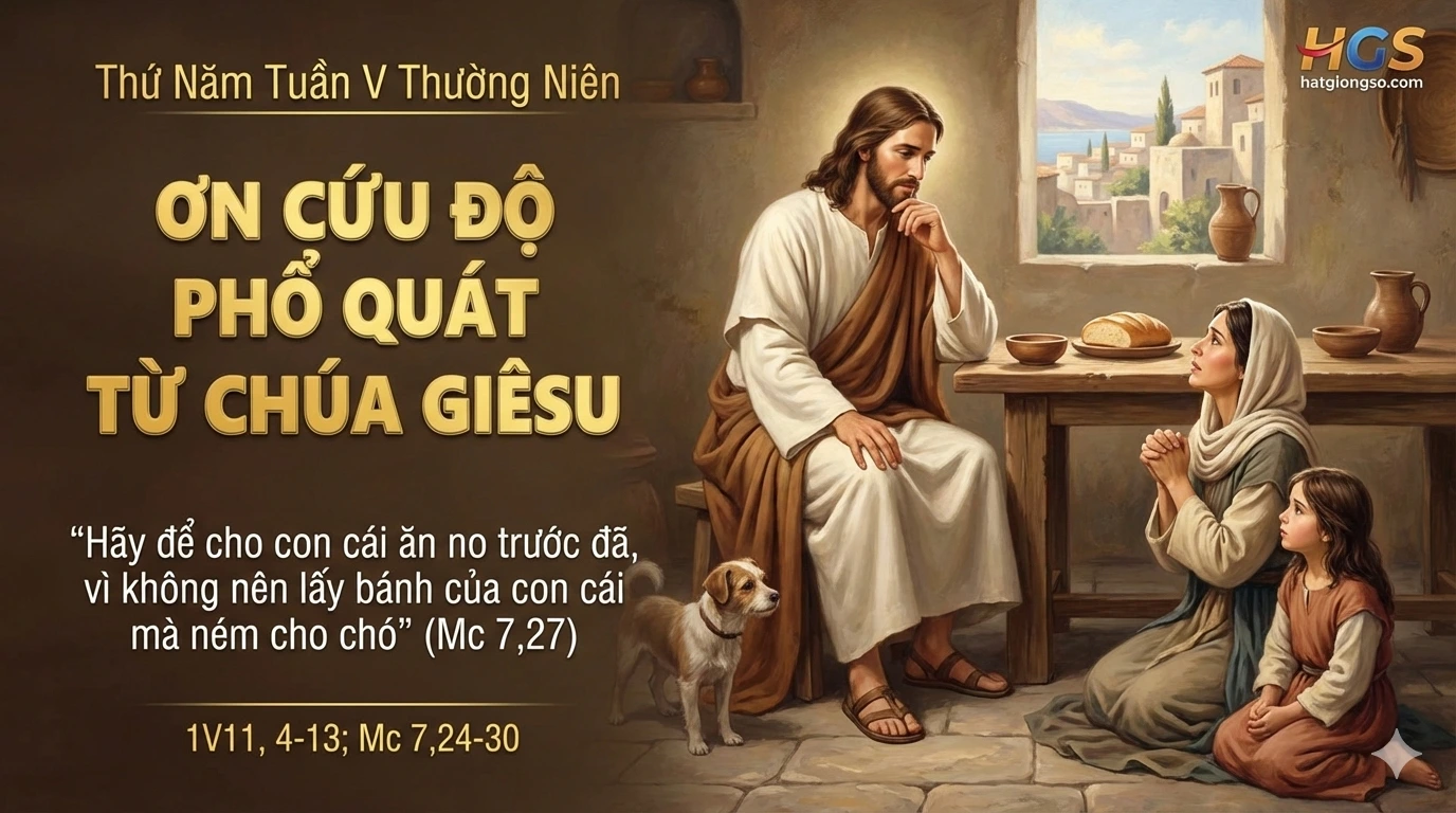 Thứ Năm Tuần V Thường Niên