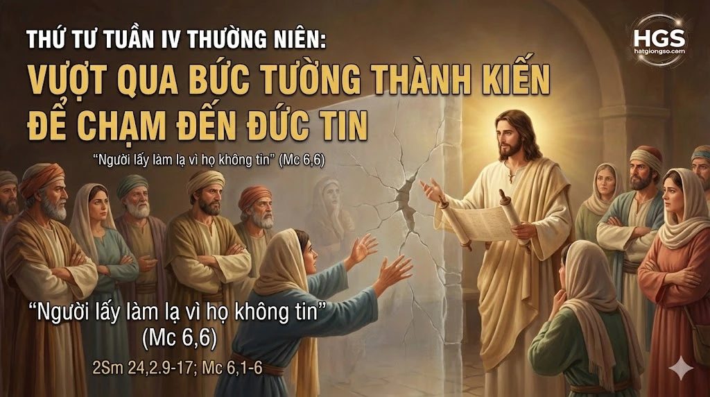 Suy niệm Lời Chúa Thứ Tư Tuần IV Thường Niên
