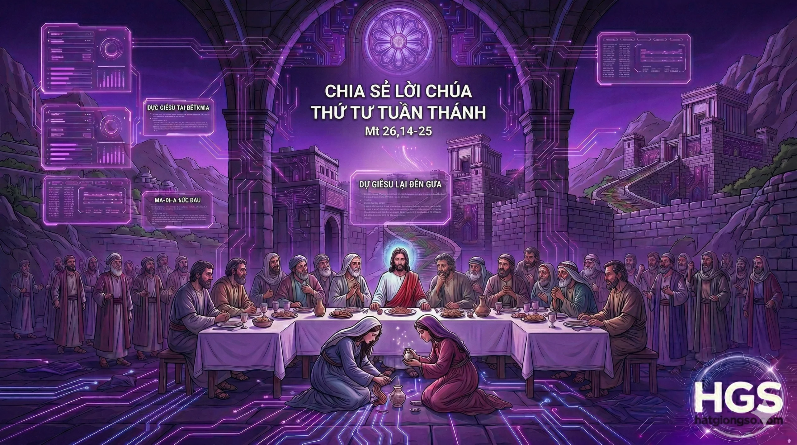 Thứ Tư Tuần Thánh – Mùa Chay