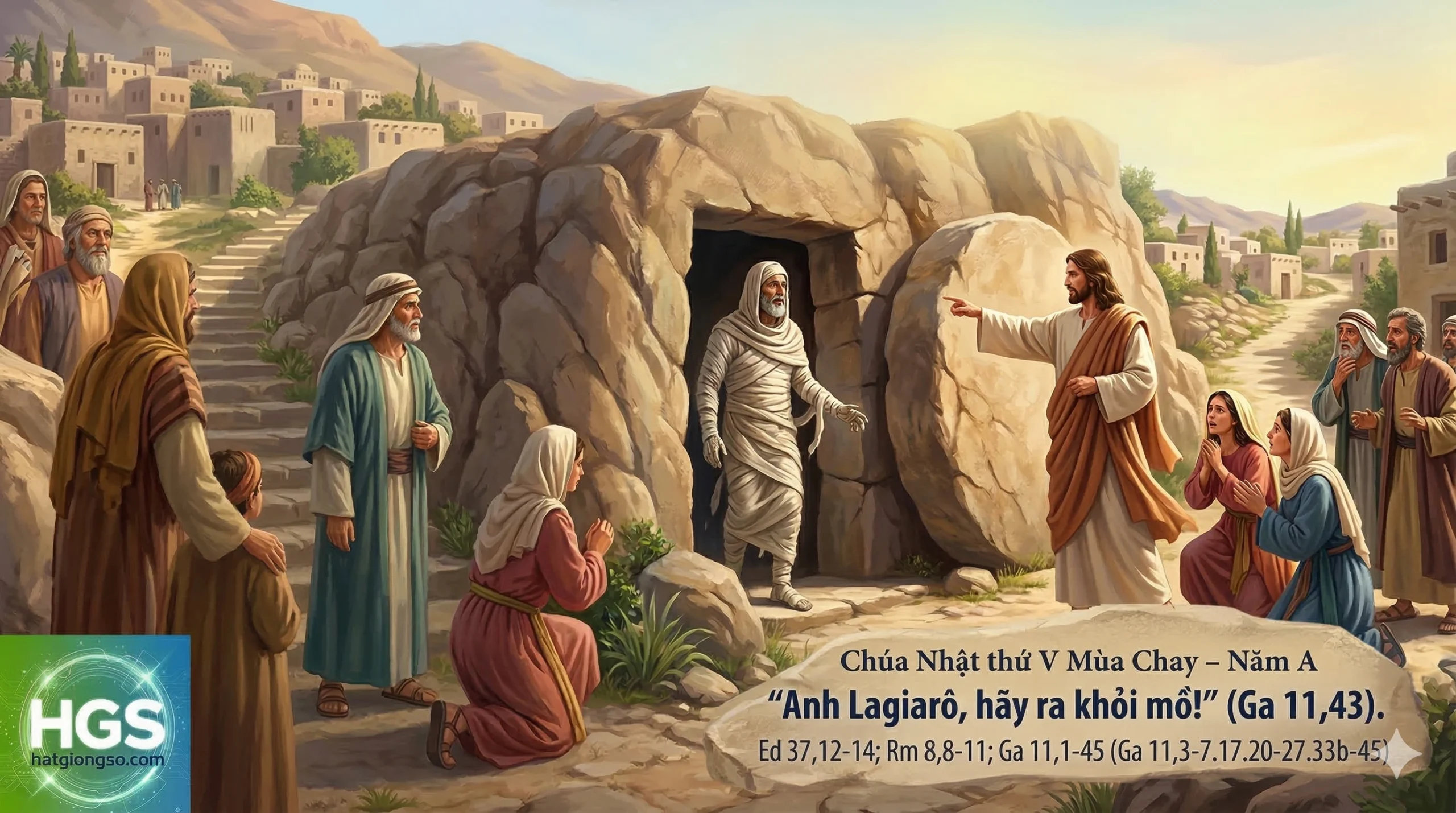 Chúa Nhật thứ V Mùa Chay – Năm A