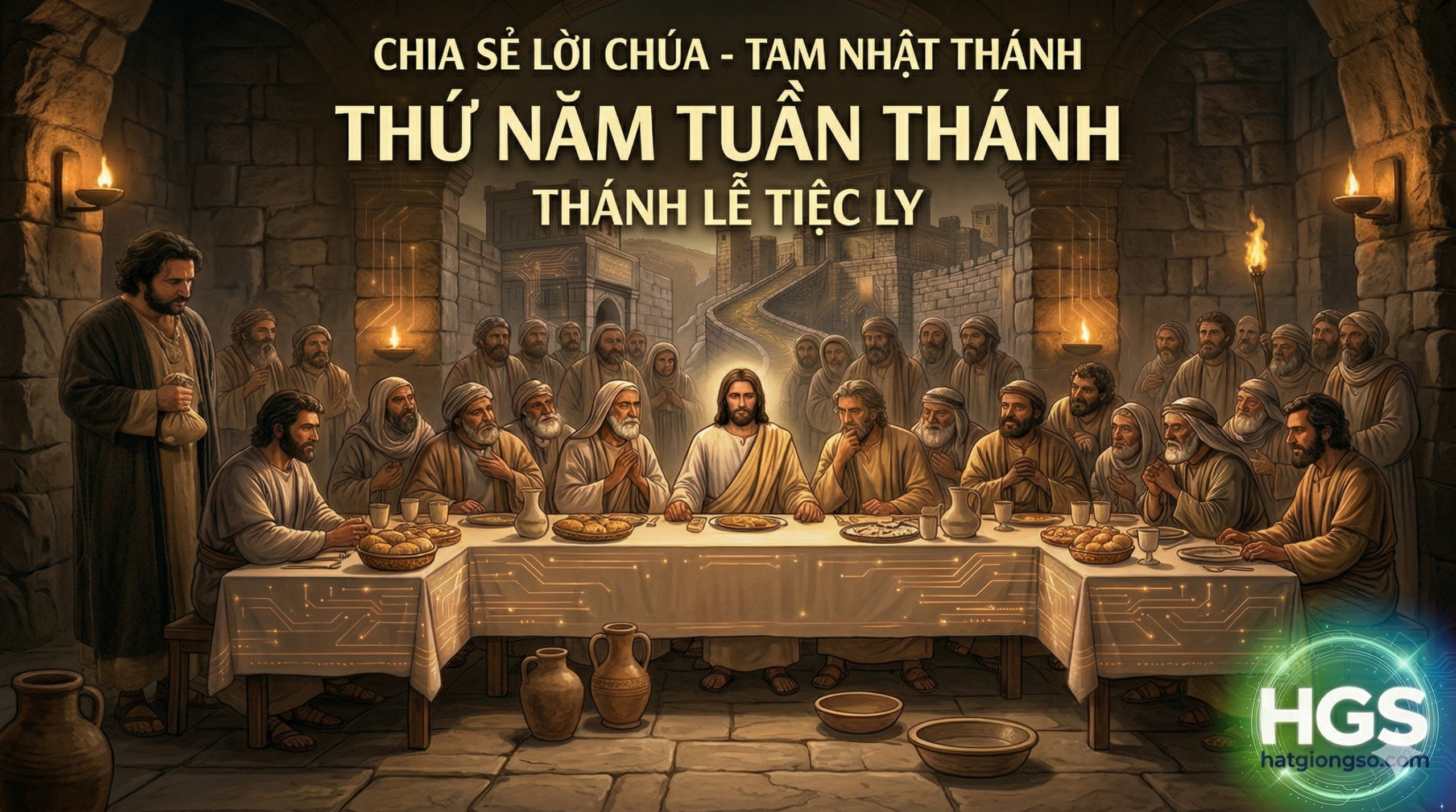 Thứ Năm Tuần Thánh – Thánh Lễ Tiệc Ly