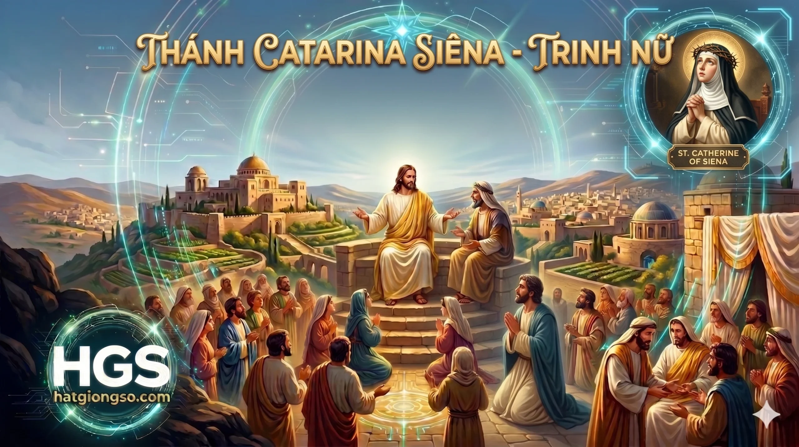 Thánh Catarina Siêna -Trinh nữ