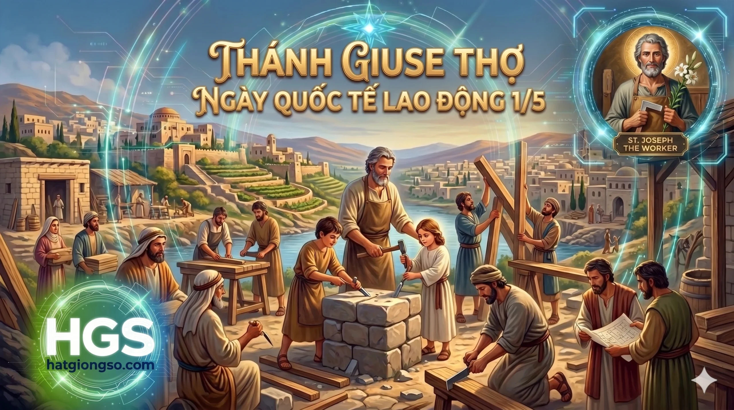 Thánh Giuse Thợ - ngày Quốc tế Lao động 1-5