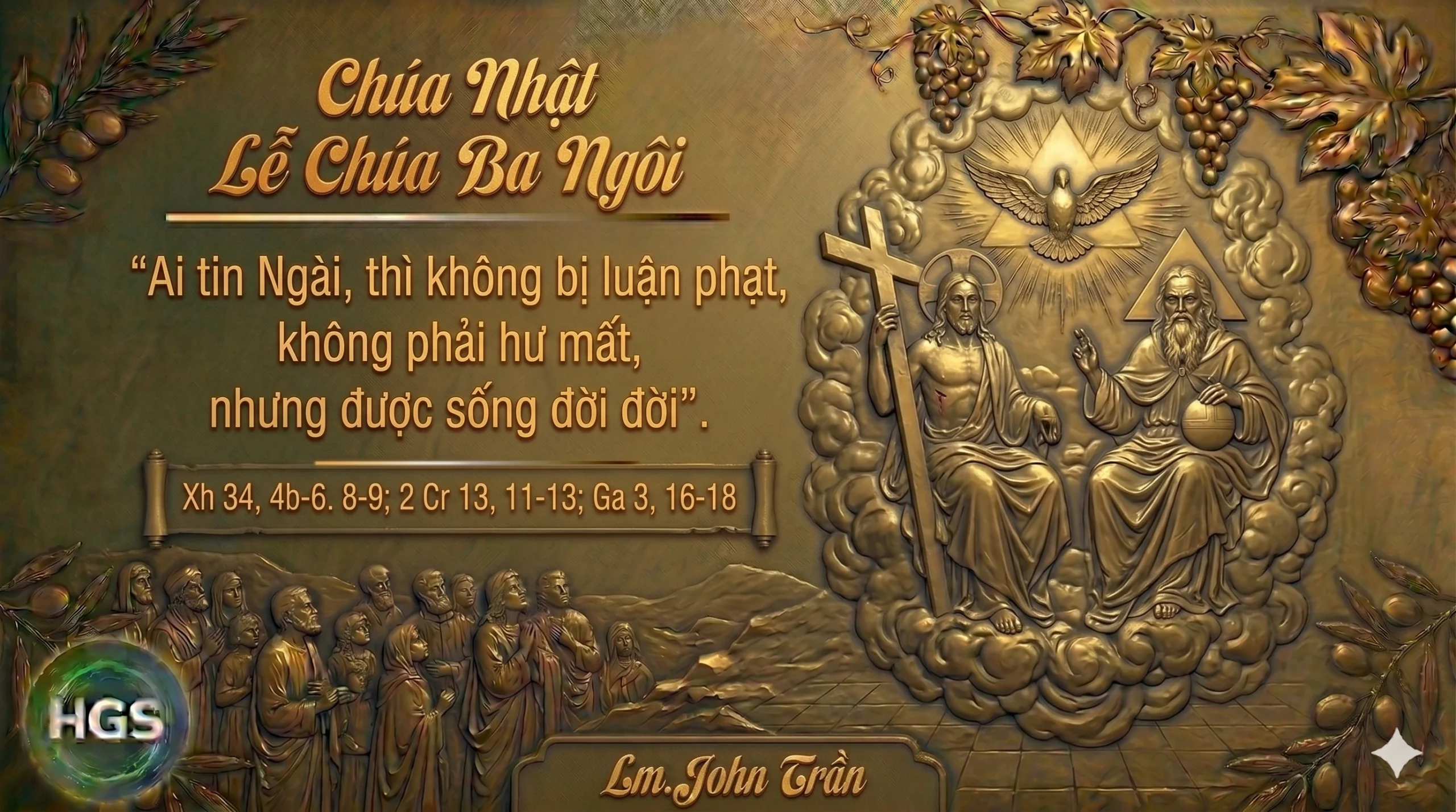 CHÚA NHẬT CHÚA BA NGÔI – NĂM A