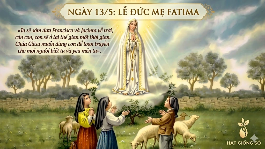 LỄ ĐỨC MẸ FATIMA - 13/5