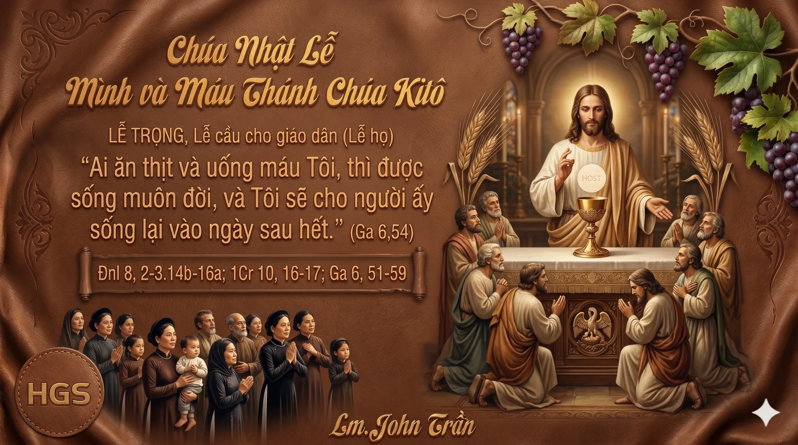 HIỀN MẪU SỐNG BÍ TÍCH THÁNH THỂ