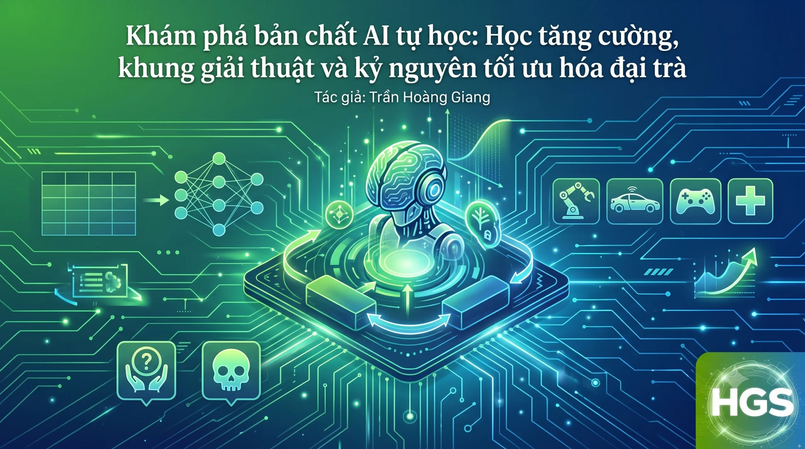 Học tăng cường, khung giải thuật và kỷ nguyên tối ưu hóa đại trà